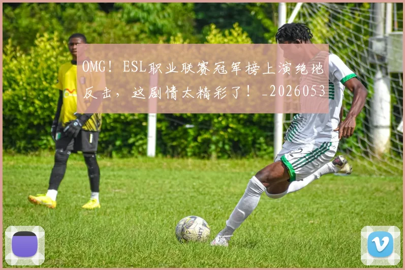OMG！ESL职业联赛冠军榜上演绝地反击，这剧情太精彩了！_20260530143635
